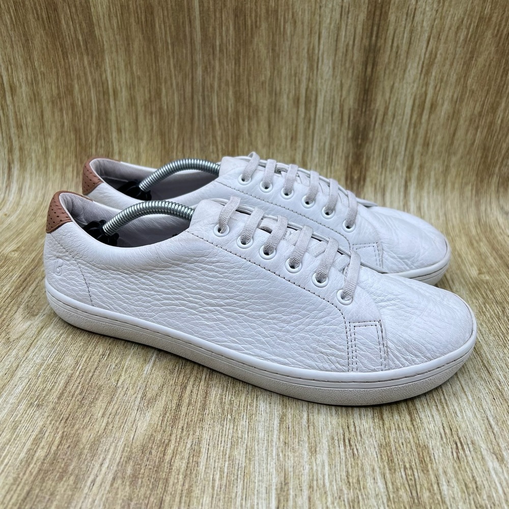 Birchbury Bramfords Sneakers Men's Size 7 White Leather Minimalist Wide Toe Box